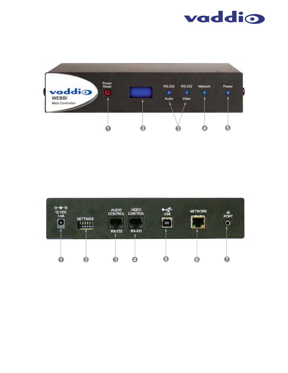 Vaddio WEBBi User Manual | Page 6 / 24