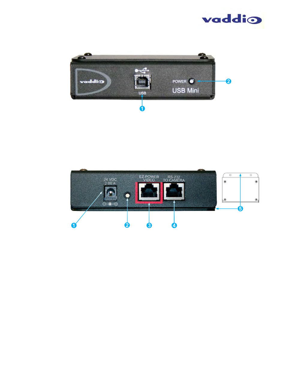 Vaddio WideSHOT WallVIEW Mini User Manual | Page 10 / 32