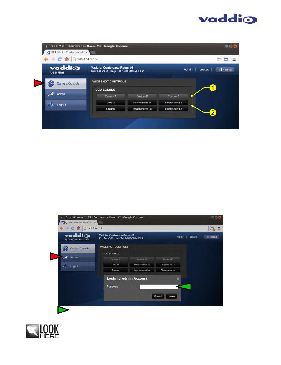 Vaddio WideSHOT WallVIEW Mini User Manual | Page 17 / 32