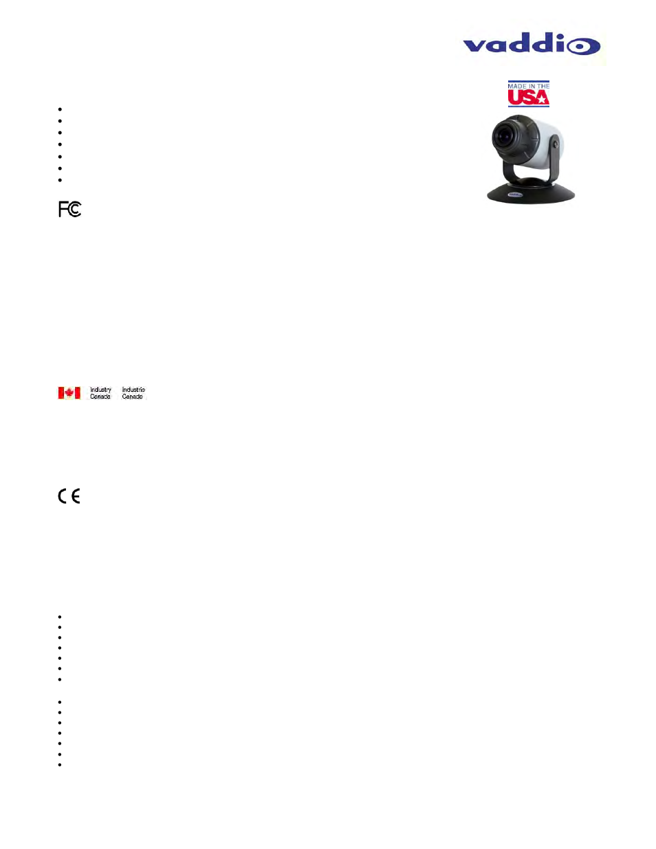 Shot | Vaddio WideSHOT WallVIEW Mini User Manual | Page 26 / 32
