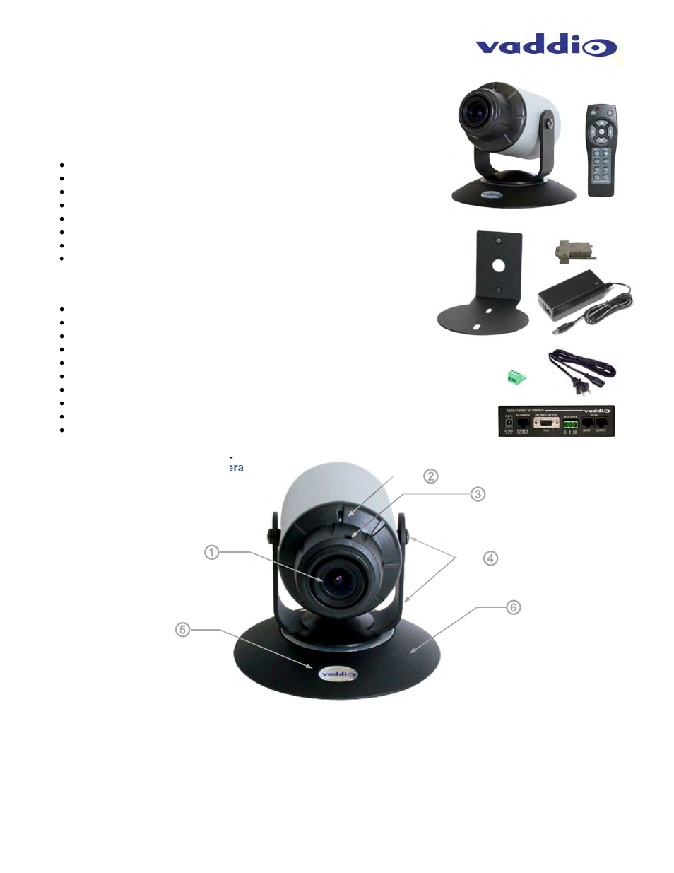 Vaddio WideSHOT WallVIEW SR User Manual | Page 5 / 20