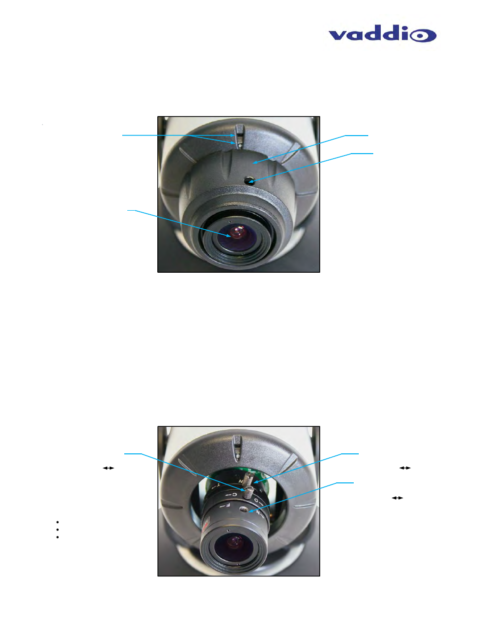 Vaddio WideSHOT WallVIEW USB User Manual | Page 6 / 44