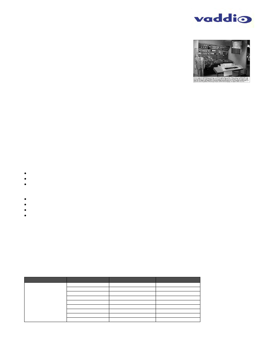 Vaddio ZoomSHOT WallVIEW Mini User Manual | Page 14 / 32