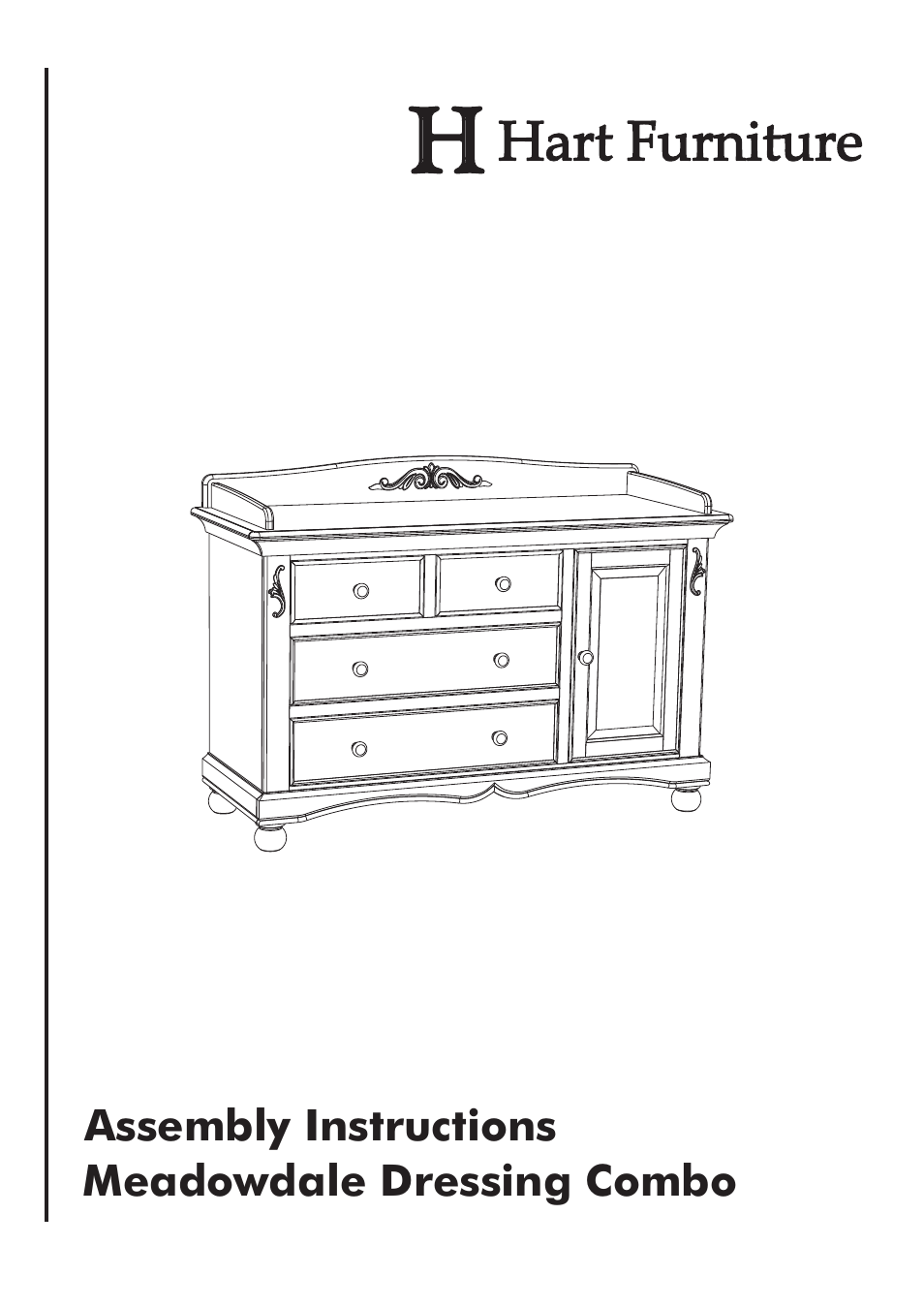 Westwood Design Meadowdale Dressing Combo User Manual | 7 pages