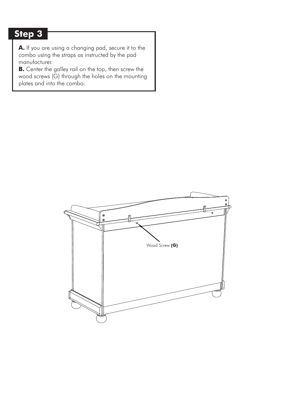 Step 3 | Westwood Design Meadowdale Dressing Combo User Manual | Page 6 / 7