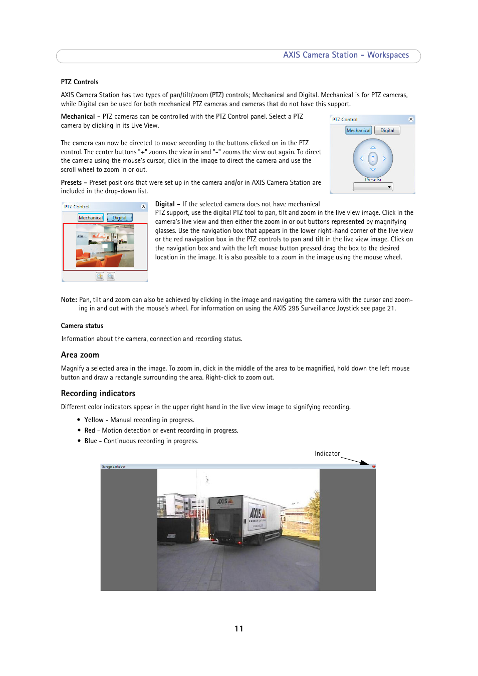 Axis Communications Camera Station User Manual | Page 11 / 47