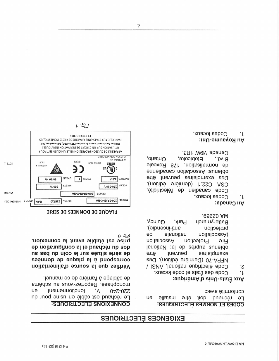 Wittco 200-2R-BI-C-NA User Manual | Page 16 / 20
