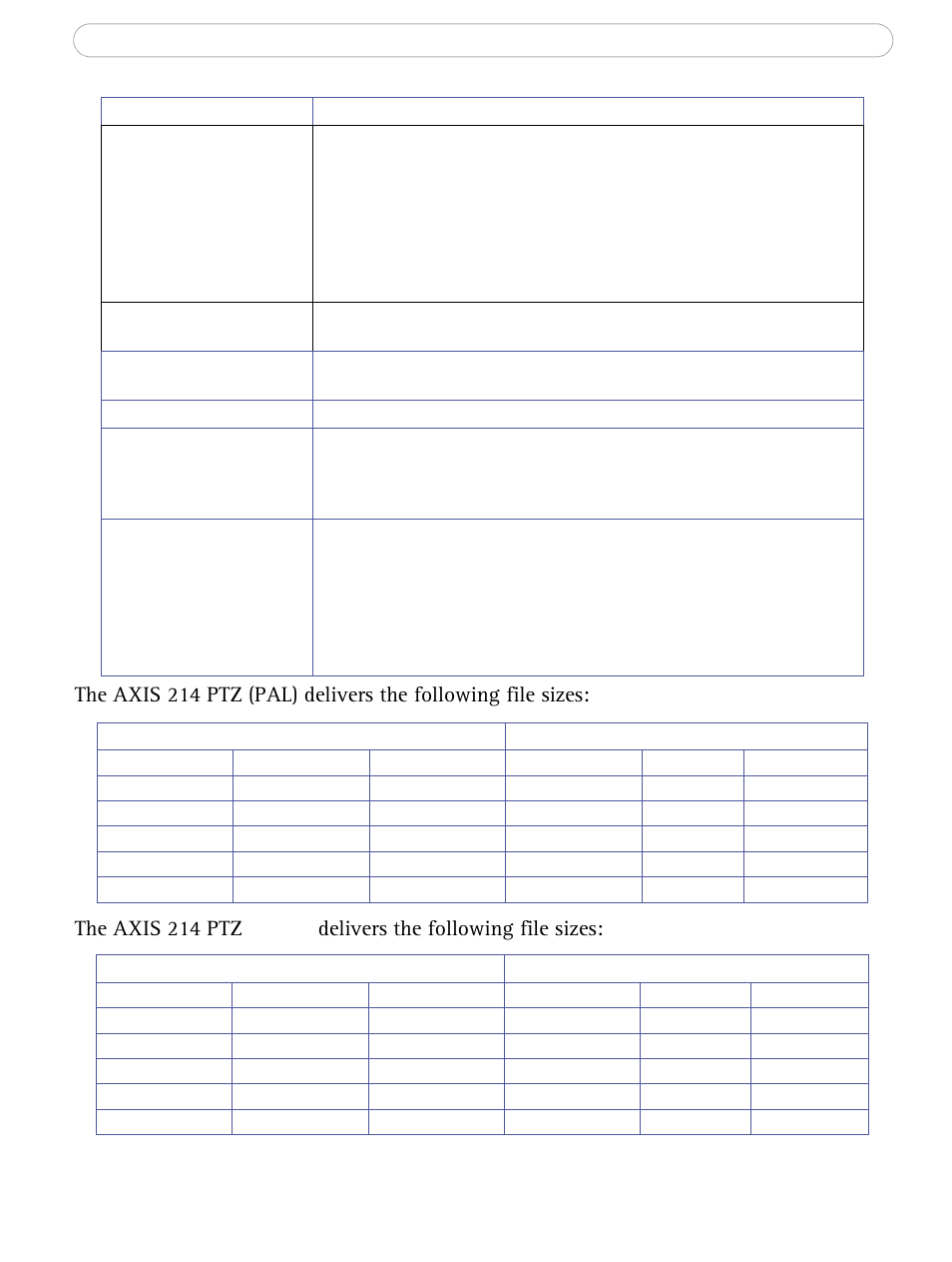 Axis Communications AXIS 214 PTZ User Manual | Page 58 / 70