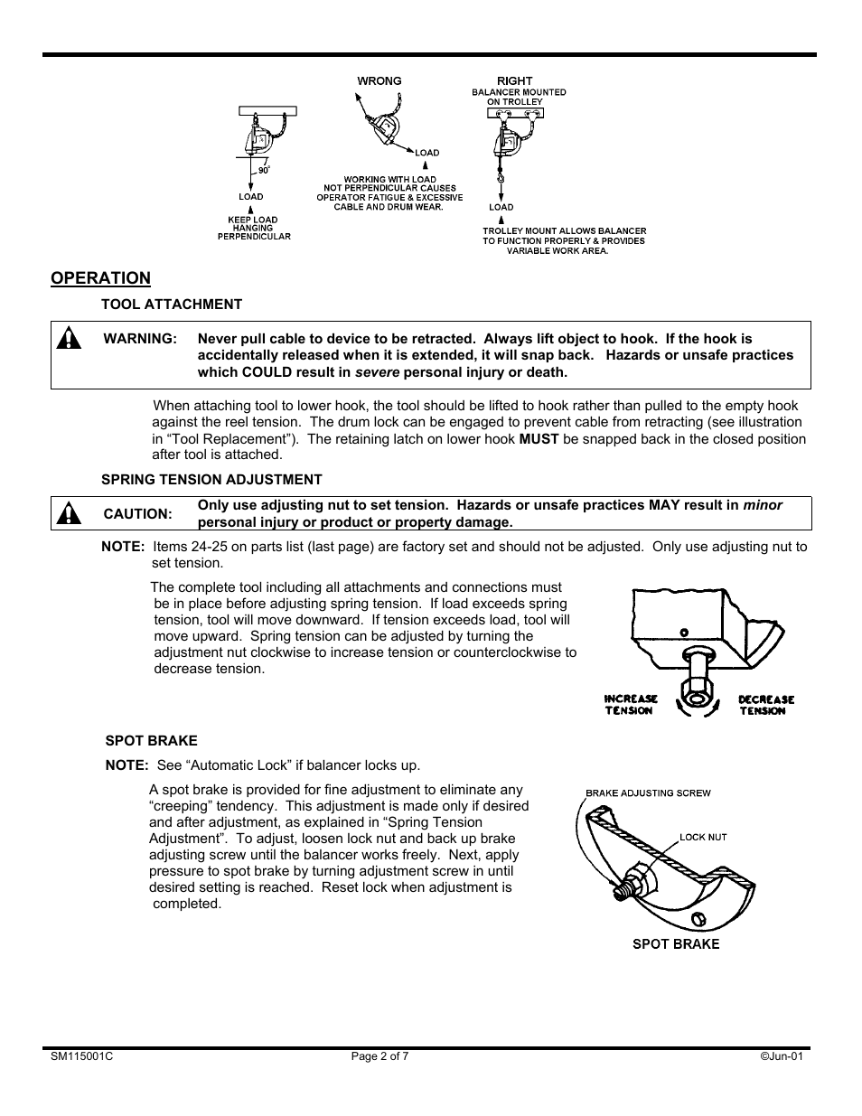 Woodhead 9110KA through 9150KA Balancer Serie User Manual | Page 2 / 7