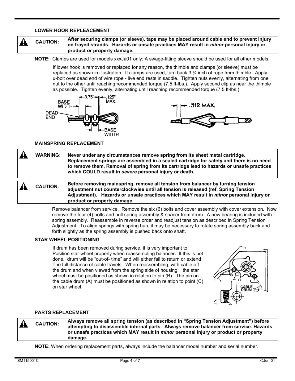 Woodhead 9110KA through 9150KA Balancer Serie User Manual | Page 4 / 7