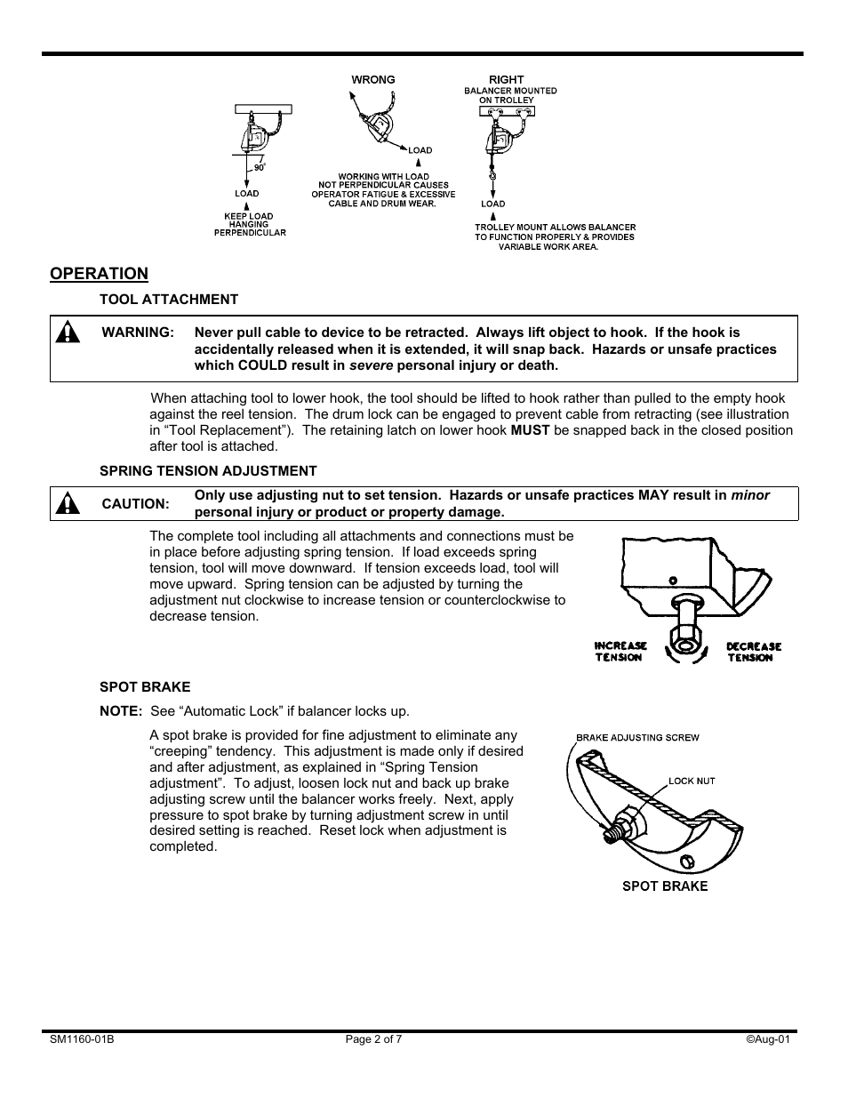 Woodhead LA Balancer Serie User Manual | Page 2 / 7