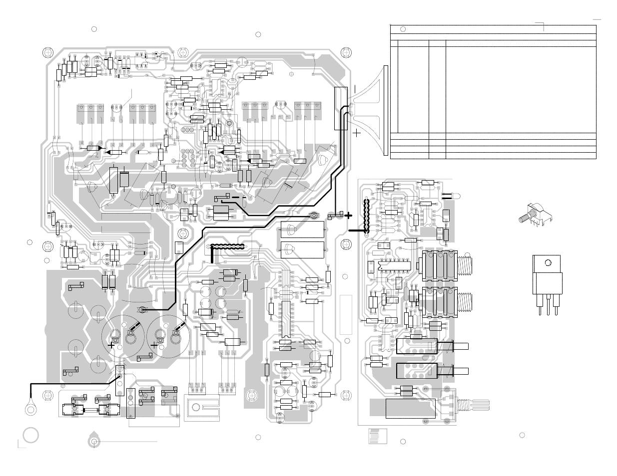 Layout-m530-10v01, M530.pcb_database_history, M530 | Description of change ver# date model(s), Ver-10.01 | Yorkville NX200S User Manual | Page 5 / 7
