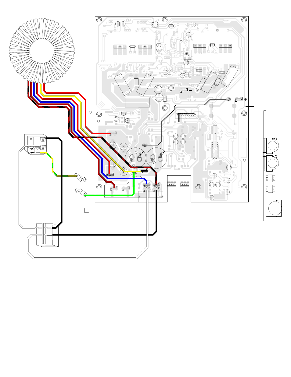 Wiring-m530-nx200s-ps110-ce-245v-ac, 1398e, Shown wired for 245v | Yorkville NX200S User Manual | Page 7 / 7