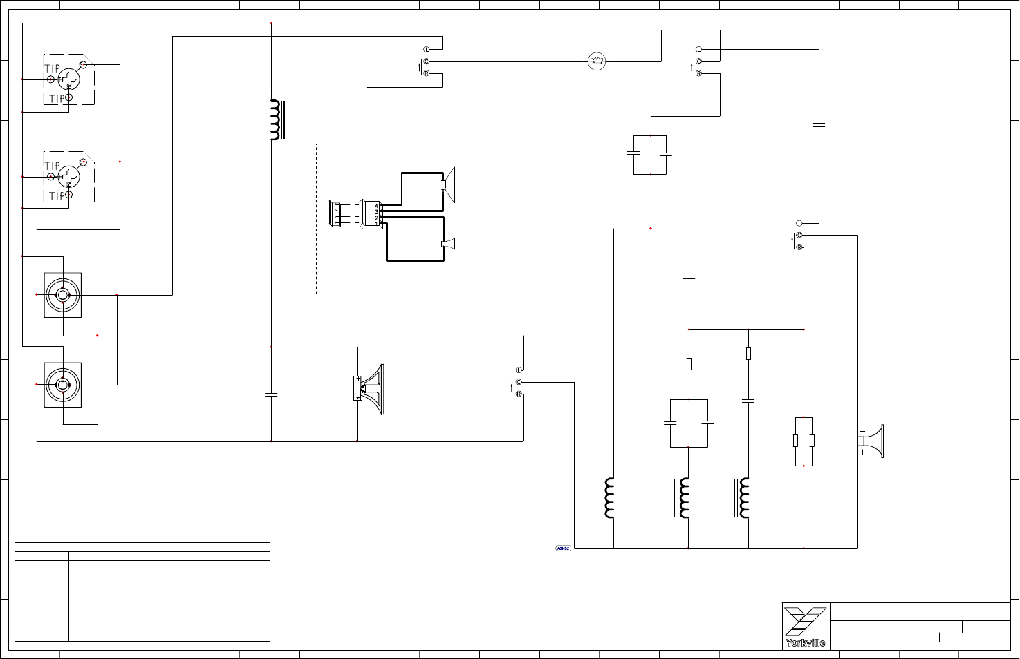 Schematic-m659-e12-xover | Yorkville E12 User Manual | Page 4 / 9