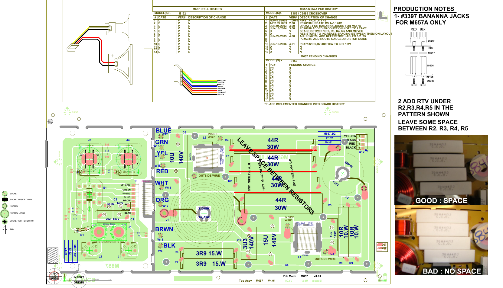 Layout-m657-4v01, W 10r, Brwn | Blue, 3r9 15.w, 30w 44r | Yorkville E152 User Manual | Page 5 / 8