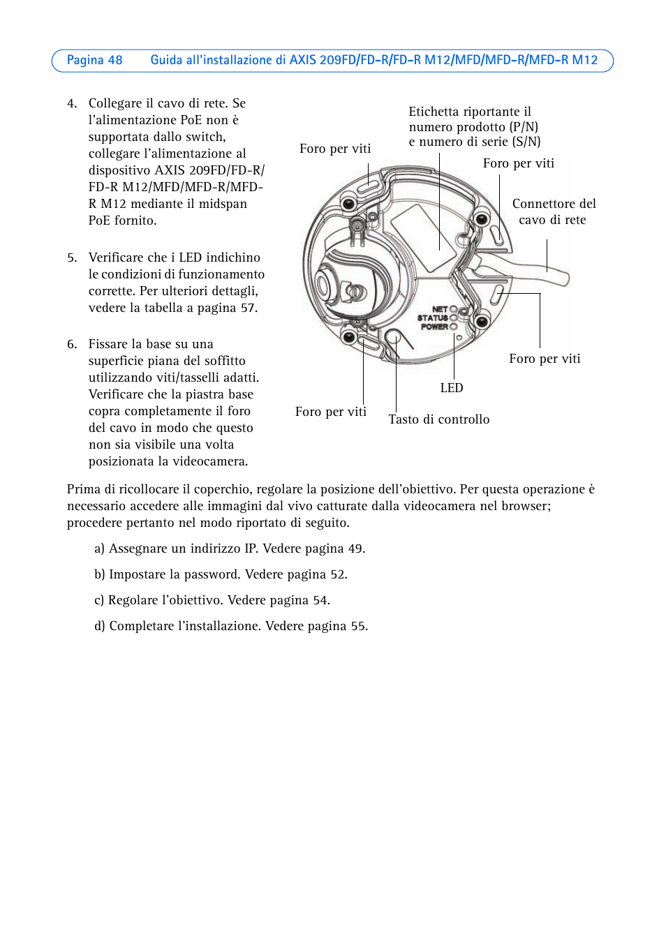 Axis Communications AXIS MFD-R M12 User Manual | Page 48 / 75