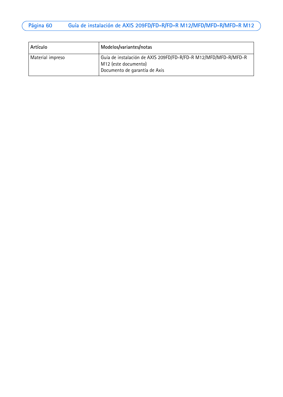 Axis Communications AXIS MFD-R M12 User Manual | Page 60 / 75