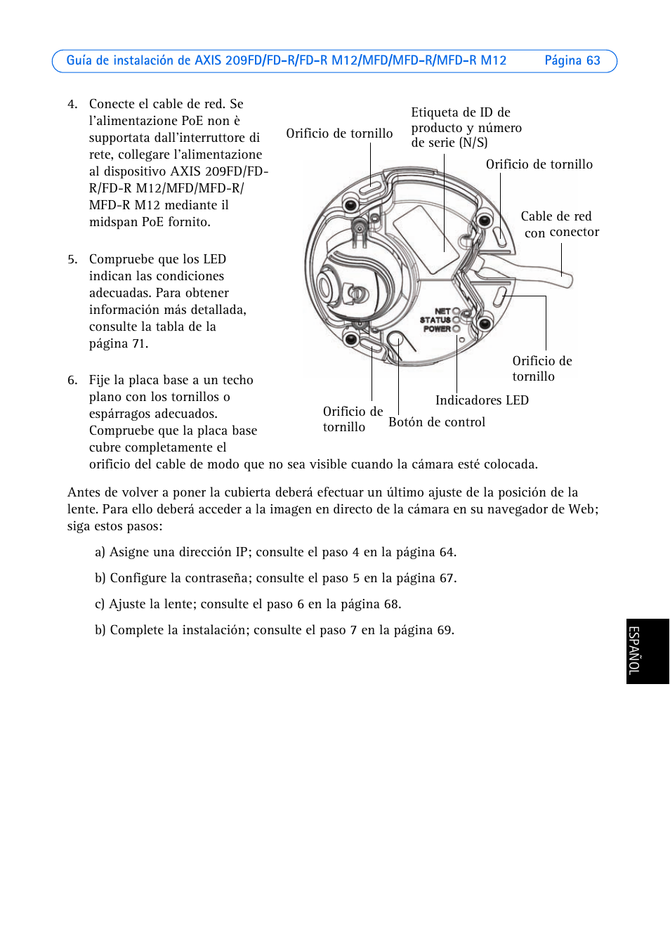 Axis Communications AXIS MFD-R M12 User Manual | Page 63 / 75