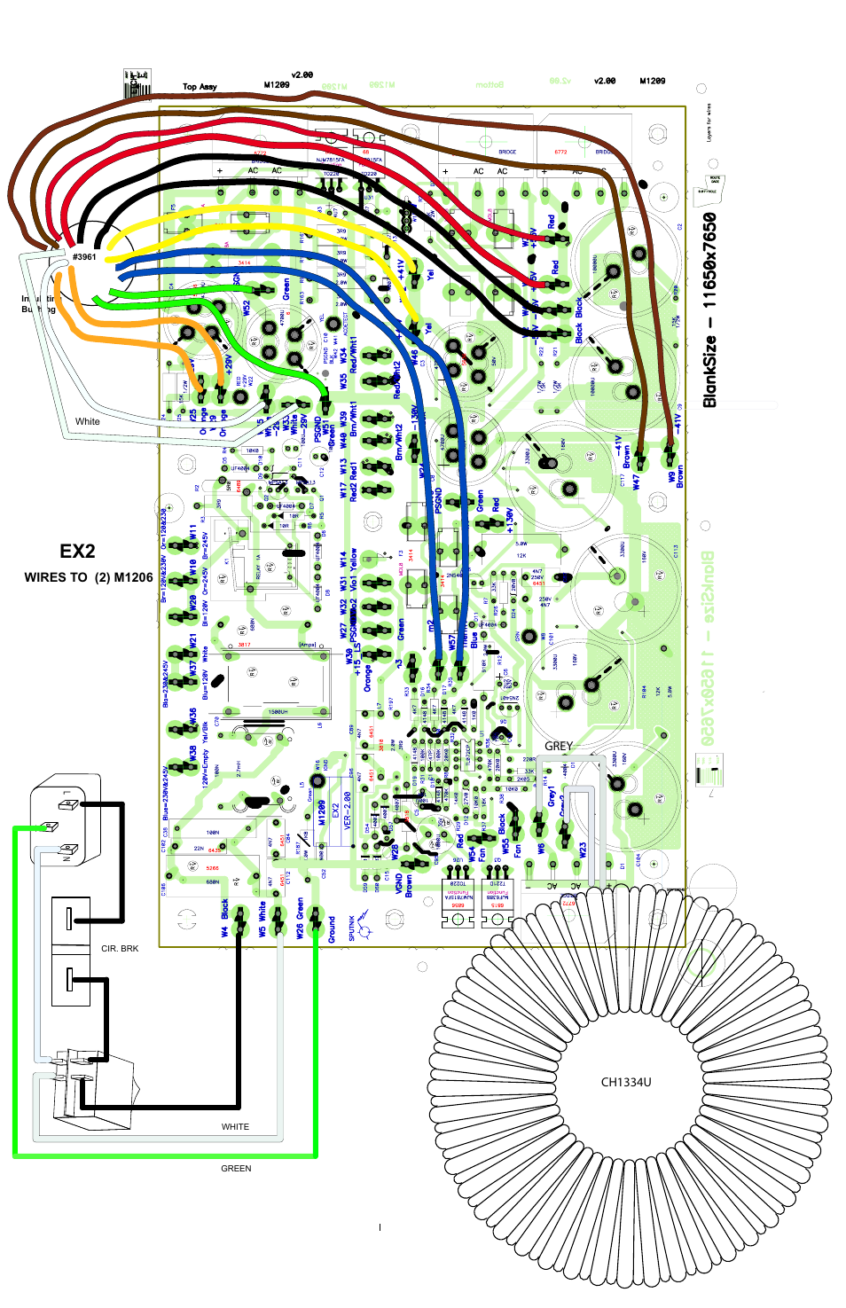 Wiring-ex2-m1209-to-m1206-1v0 | Yorkville EX2 User Manual | Page 23 / 30