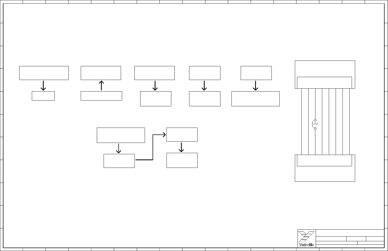 Schematic-m1545-psa2s-subwoofer 4/4, Power amp, Power supply | Psa2s, W6 w8 w10, W13 w11, Speakers, Power tx primaries, Power switch and circuit breaker, Power tx secondaries | Yorkville PSA2S User Manual | Page 12 / 14