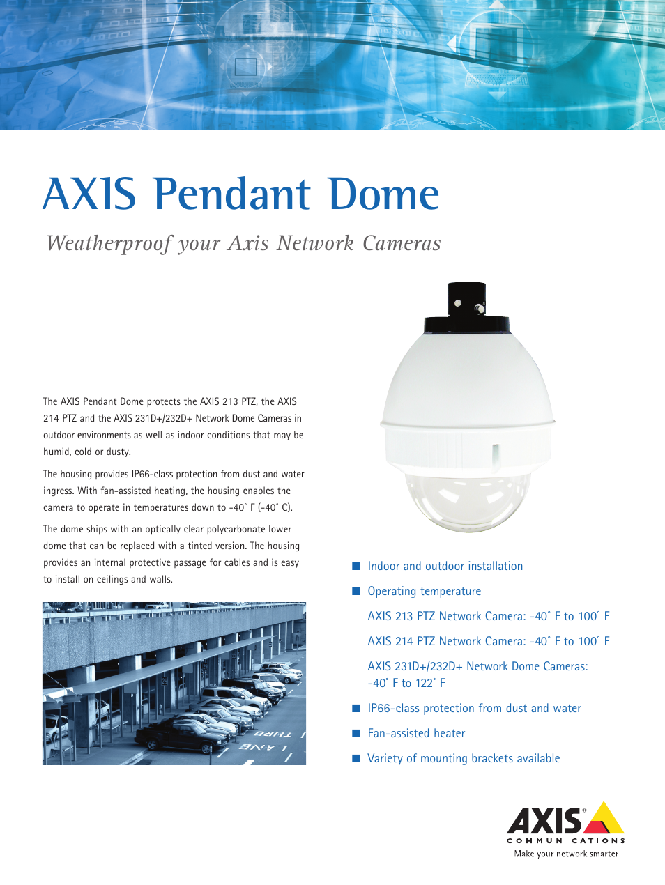 Axis Communications Axis 231D+/232D User Manual | 2 pages