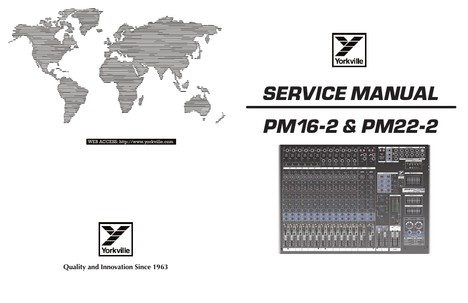 Yorkville PowerMAX22-2 User Manual | 49 pages