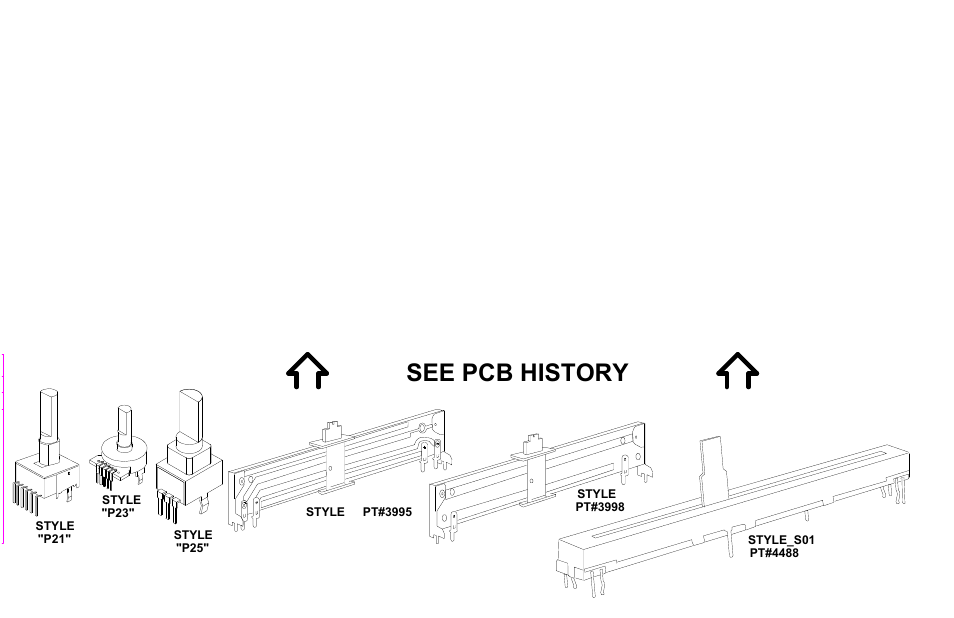 Layout-m1121-pm16-2-pm22-2-master 3/3, See pcb history | Yorkville PowerMAX22-2 User Manual | Page 24 / 49