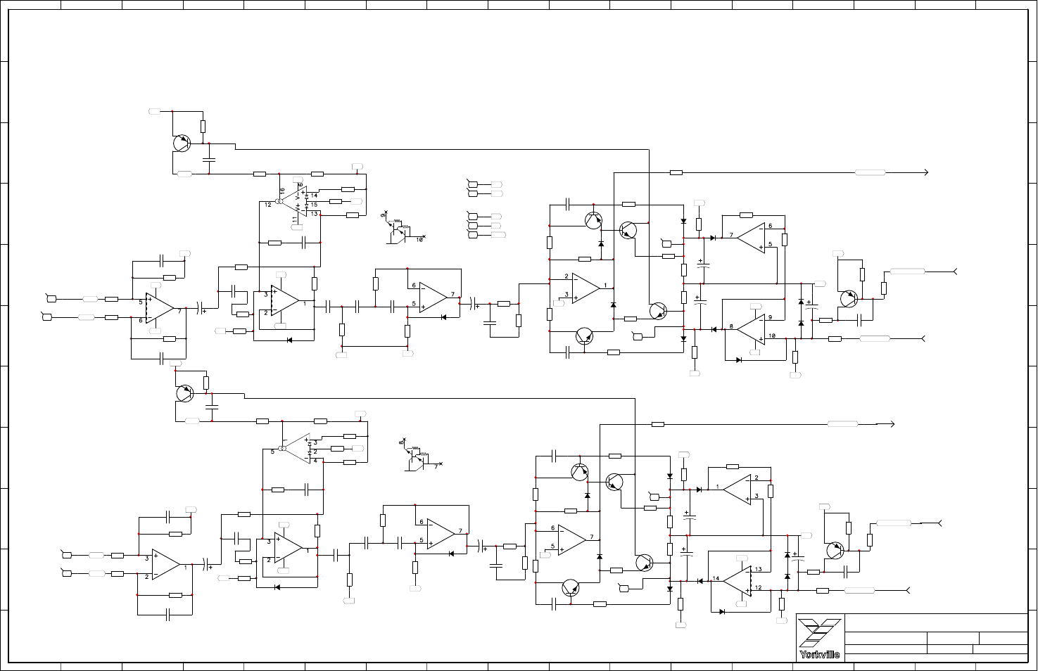 Schematic-m1124-pm16-2-pm22-2-pwramp 1/4, Pm16/22 | Yorkville PowerMAX22-2 User Manual | Page 26 / 49