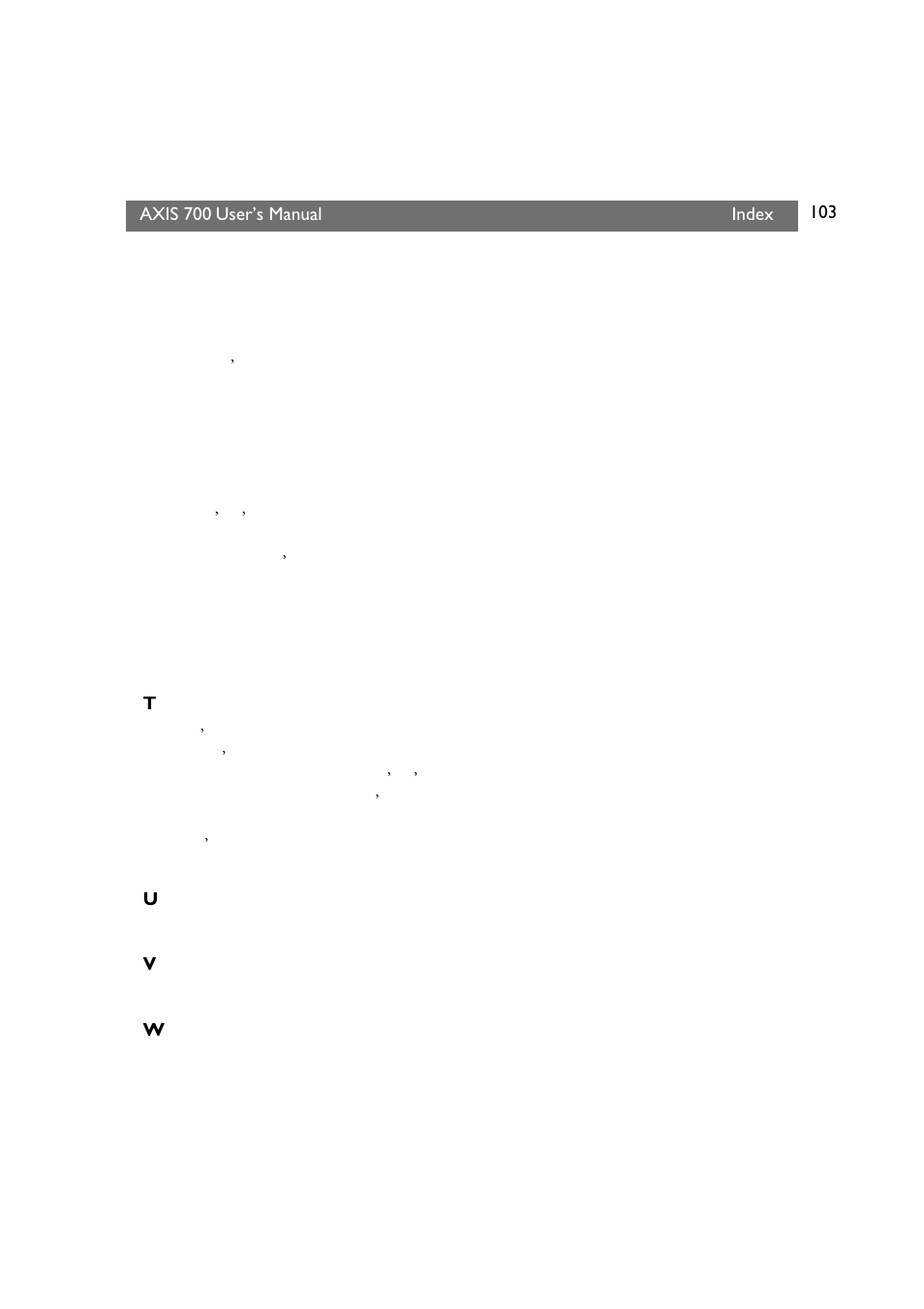 Axis Communications Axis Network Scan Server 700 User Manual | Page 104 / 104