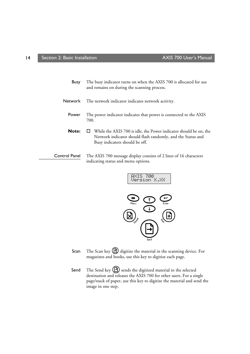 Axis Communications Axis Network Scan Server 700 User Manual | Page 15 / 104