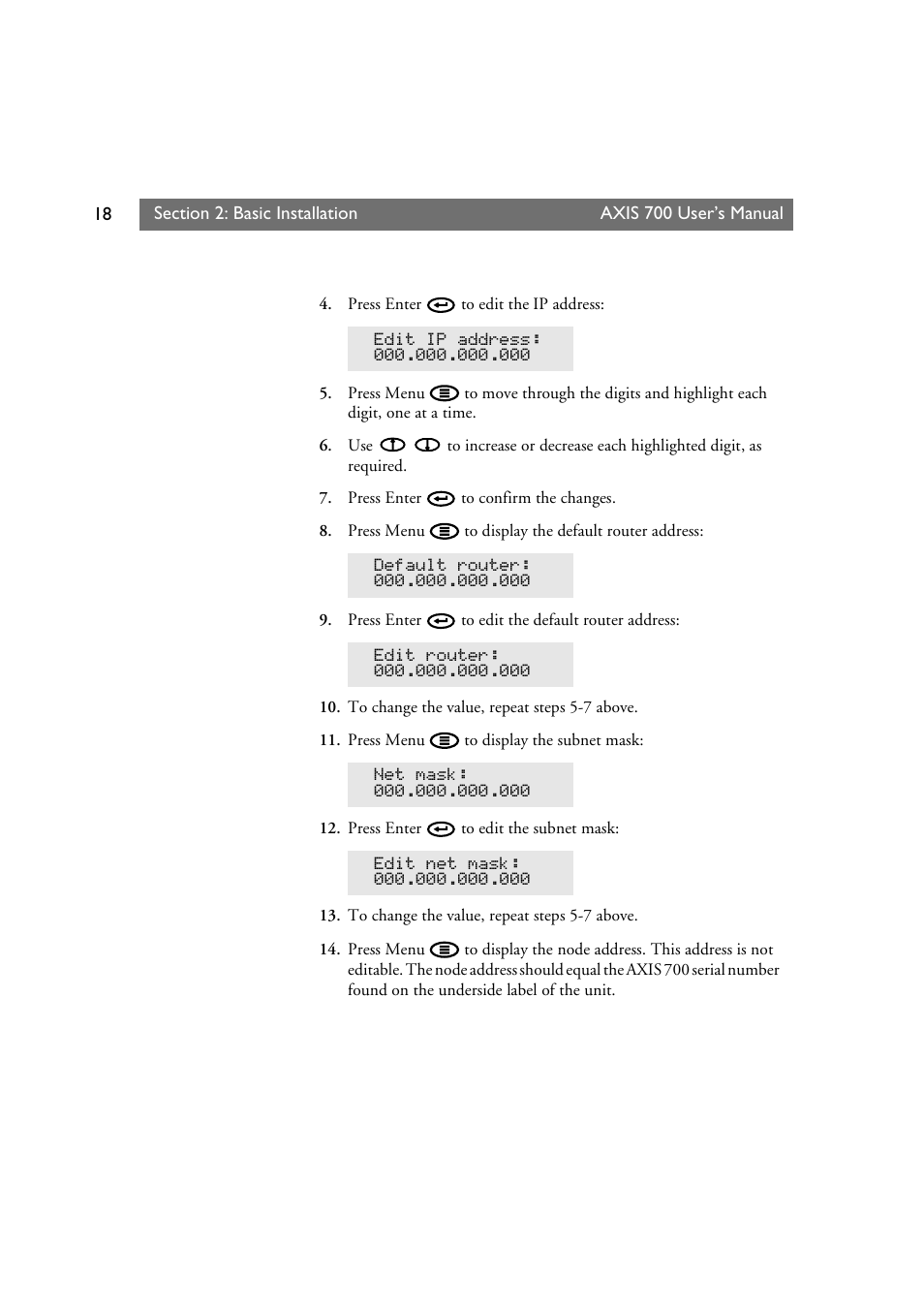 Axis Communications Axis Network Scan Server 700 User Manual | Page 19 / 104