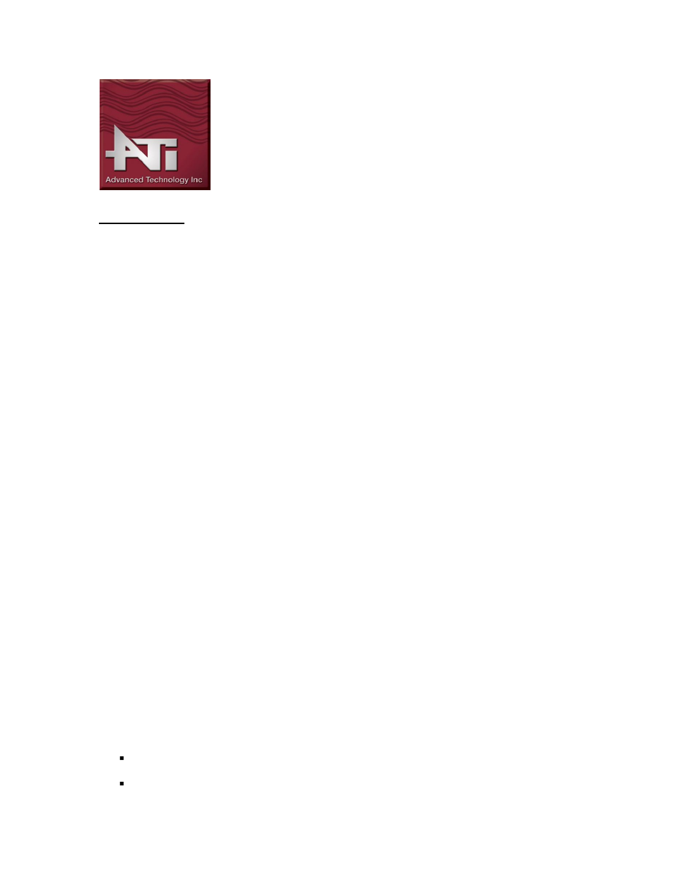 Advanced Technology LuxCore User Manual | 5 pages