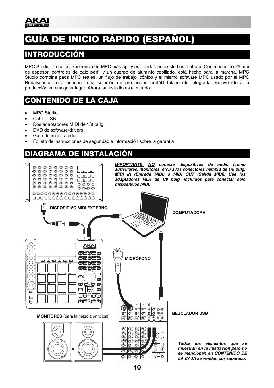 Akai MPC Studio User Manual | Page 10 / 40