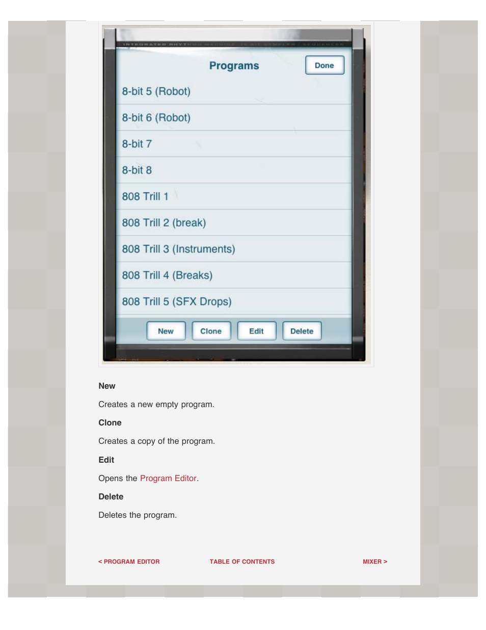 Akai iMPC User Manual | Page 18 / 30