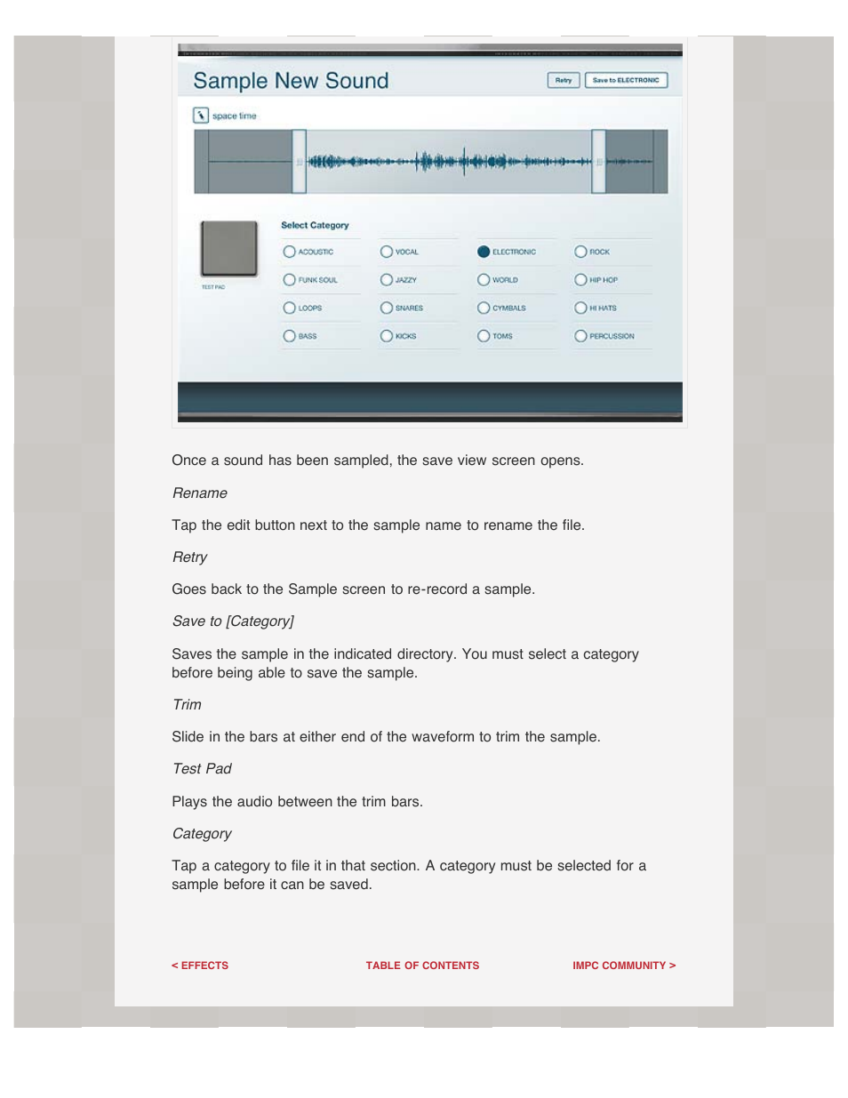 Akai iMPC User Manual | Page 26 / 30