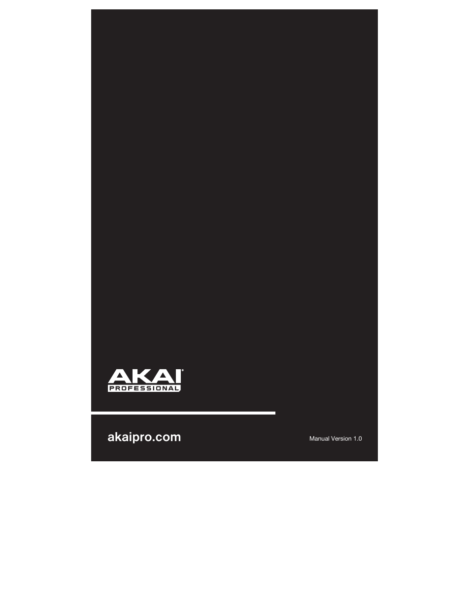 Akai MPK mini User Manual | Page 20 / 20