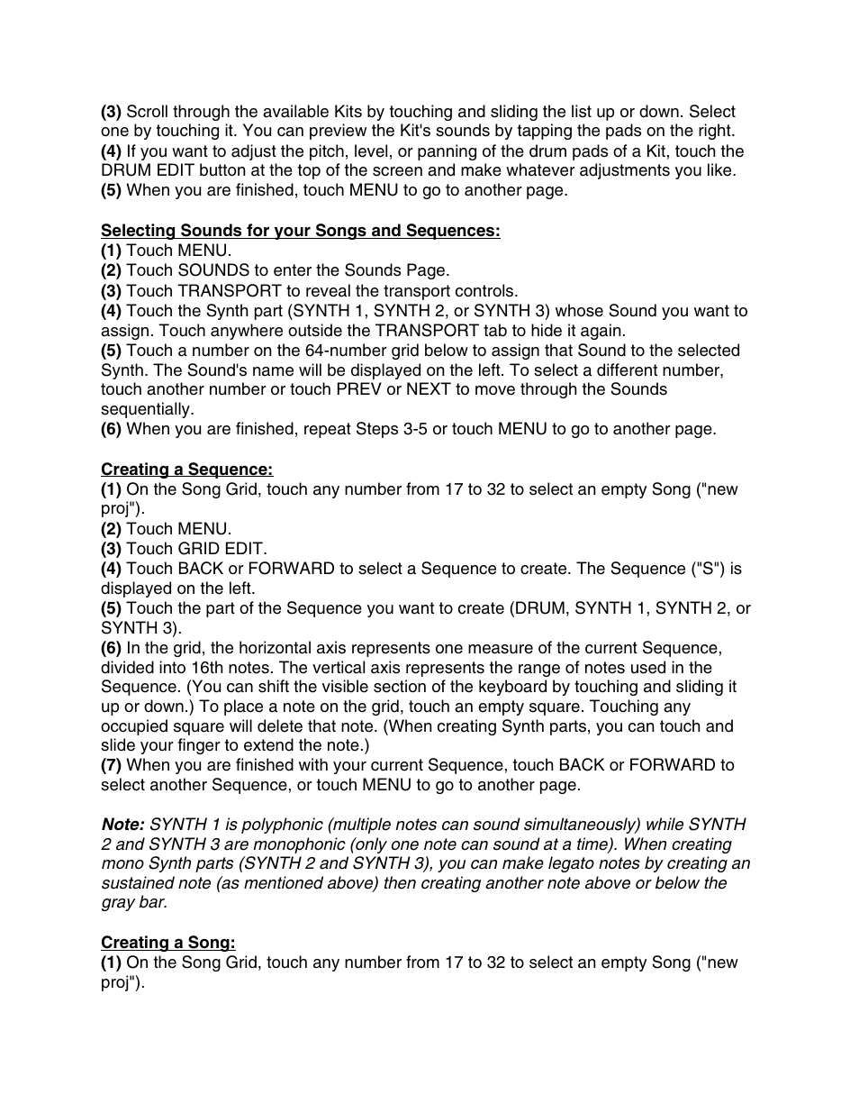 Akai synthstation_studio User Manual | Page 3 / 11