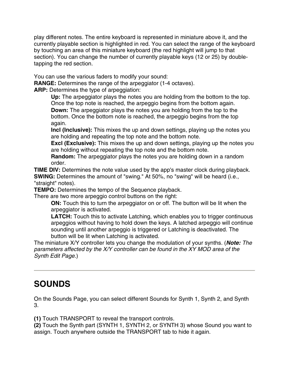 Sounds | Akai synthstation_studio User Manual | Page 6 / 11