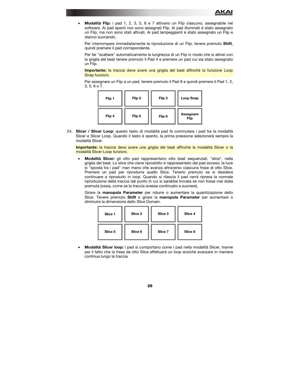 Akai AFX User Manual | Page 29 / 40