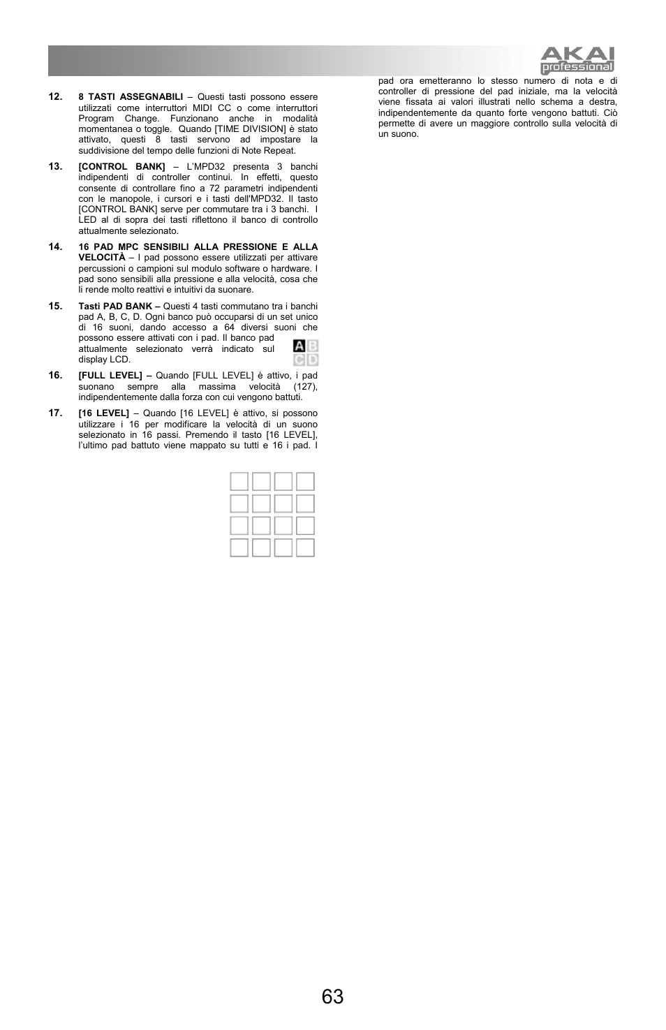 Akai mpd32 User Manual | Page 63 / 76