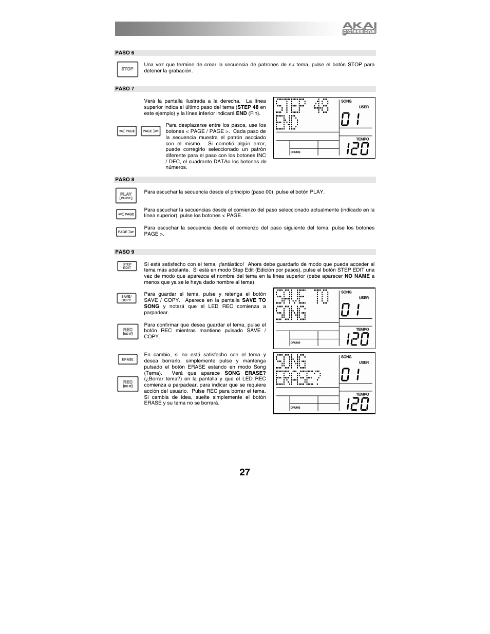 Akai xr20 User Manual | Page 29 / 76