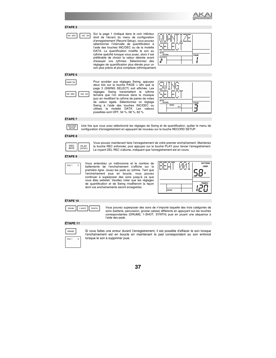 Akai xr20 User Manual | Page 39 / 76