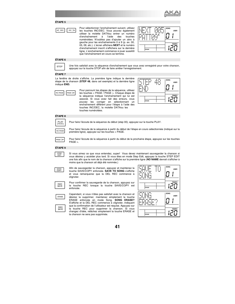 Akai xr20 User Manual | Page 43 / 76