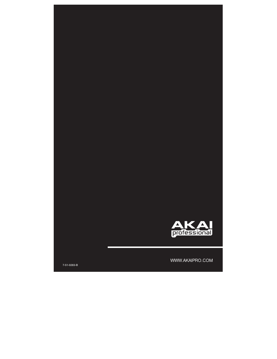 Akai MPD18 User Manual | Page 7 / 7