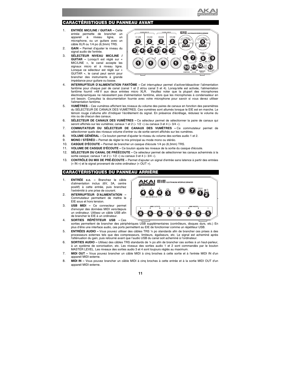 Akai eie User Manual | Page 11 / 20