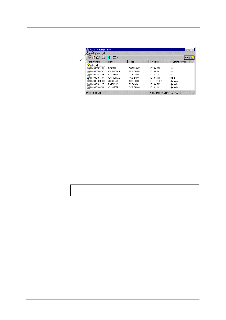 Axis Communications 540+ User Manual | Page 17 / 110