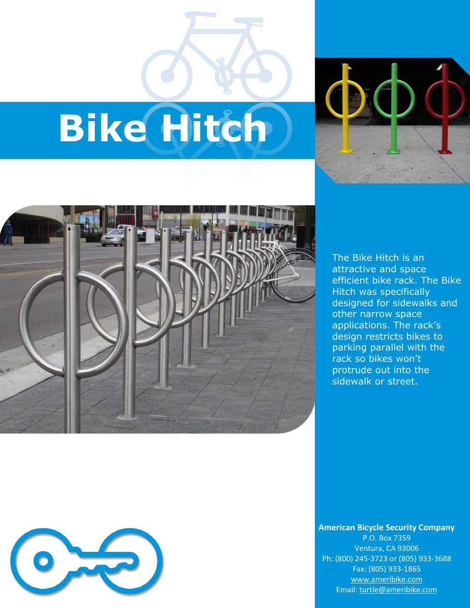 American Bicycle Security Company Bike Hitch User Manual | 4 pages