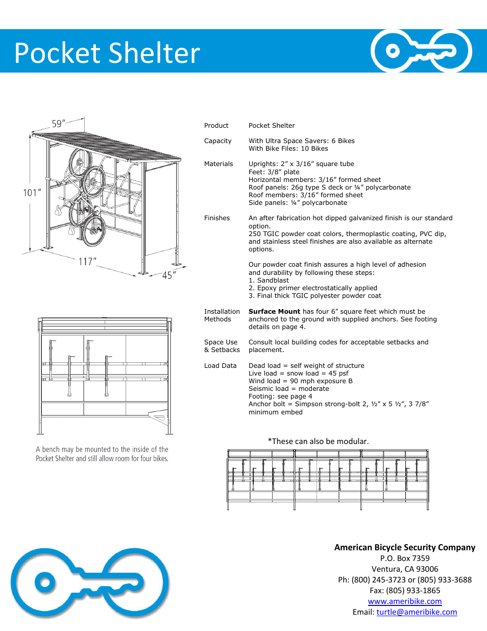 Pocket shelter, American bicycle security company | American Bicycle Security Company Pocket Shelter User Manual | Page 2 / 10