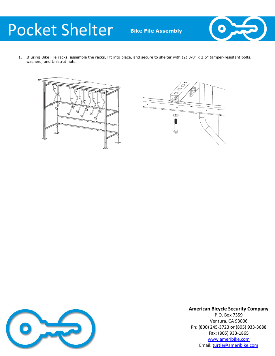 Pocket shelter | American Bicycle Security Company Pocket Shelter User Manual | Page 8 / 10