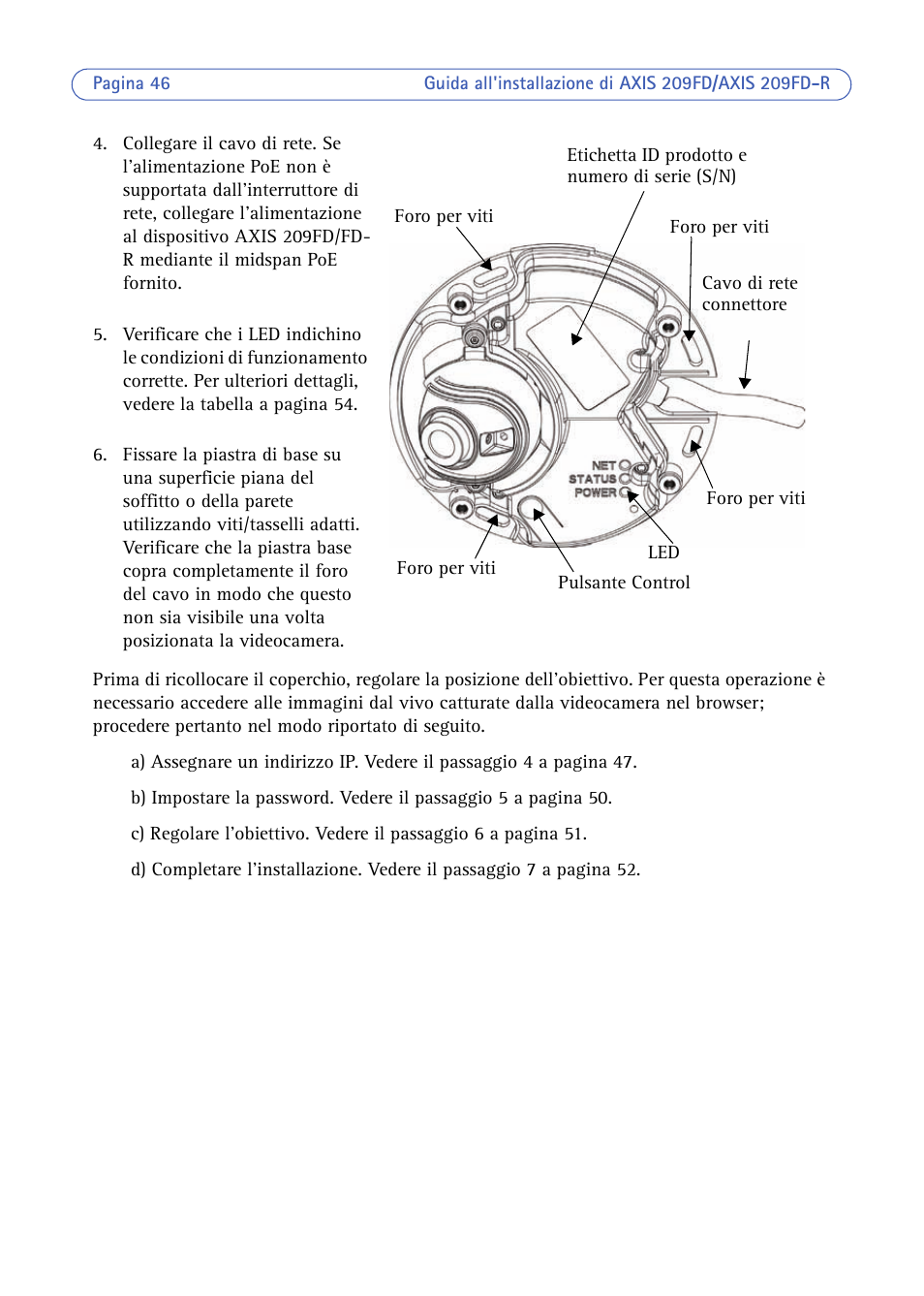 Axis Communications 209FD/FD-R User Manual | Page 46 / 71